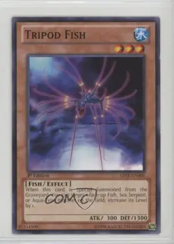 Tripod Fish 1st Ed. YuGiOh Abyss Rising #ABYR-EN006 - Image 1