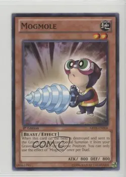 Mogmole 1st Ed. YuGiOh Abyss Rising #ABYR-EN004 - Image 1