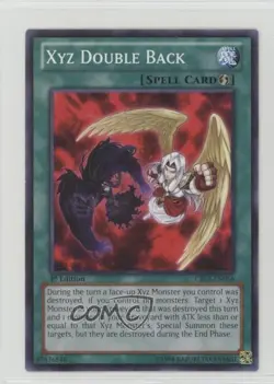 Xyz Double Back 1st Ed. YuGiOh Cosmo Blazer #CBLZ-EN056 - Image 1