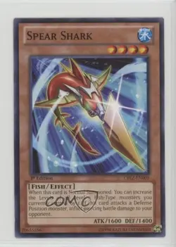 Spear Shark 1st Ed. YuGiOh Cosmo Blazer #CBLZ-EN009 - Image 1