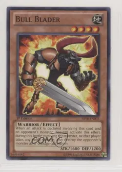 Bull Blader 1st Ed. YuGiOh Abyss Rising #ABYR-EN002 - Image 1