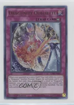 UR - Dragunity Oubliette 1st Ed. YuGiOh Ghosts From The Past #GFTP-EN042 - Image 1