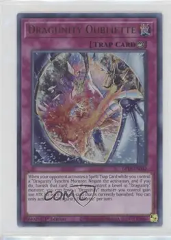 UR - Dragunity Oubliette 1st Ed. YuGiOh Ghosts From The Past #GFTP-EN042 - Image 1