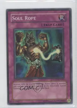 Soul Rope YuGiOh Light of Destruction Limited Edition Promo #LODT-ENSE2 2008 - Image 1