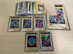 Yu-Gi-Oh Card Game BANDAI Dark set trading Dark Magician dragon holo bp895 - Image 1