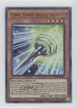 UR - Time Thief Bezel Ship 1st Ed. YuGiOh Ghosts From The Past #GFTP-EN061 - Image 1