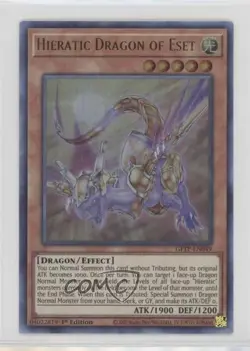 UR - Hieratic Dragon of Eset 1st Ed. YuGiOh Ghosts From The Past #GFTP-EN049 - Image 1