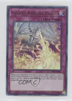 UR - Starry Knight Blast 1st Ed. YuGiOh Ghosts From The Past #GFTP-EN035 - Image 1
