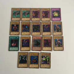 YuGiOh - Legend of Blue Eyes Set 1st Edition Set Card Bundle Job Lot x18 Cards - Image 1