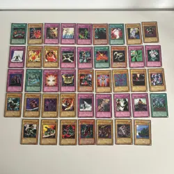 YuGiOh - Pharaoh's Servent Set PSV 1st Edition Set Card Bundle Job Lot x43 Card - Image 1