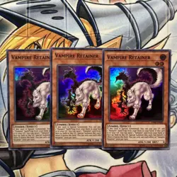 Yugioh - Vampire Retainer - DASA-EN002 - Super Rare unlimited NM X3 🥶 - Image 1
