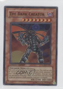 The Dark Creator (Special Edition) YuGiOh Raging Battles Limited Promo 2009 - Image 1
