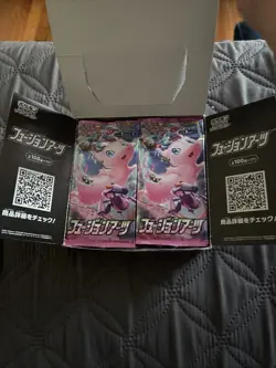 Pokemon card game Sword & Shield Fusion Arts Japanese Booster BOX - Image 2