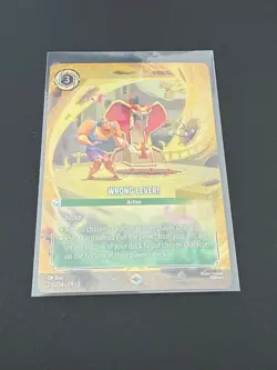 Wrong Lever! Enchanted Card - Disney Lorcana - Reign of Jafar 216/204 NM/M - Image 5
