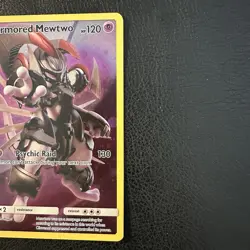Pokemon TCG Armored Mewtwo Holo Rare Black Star Promo Card SM228 - Image 3