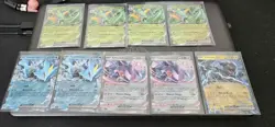 Pokemon Black Bolt EX Ultra Rare Card Lot - 9 Cards - Image 1