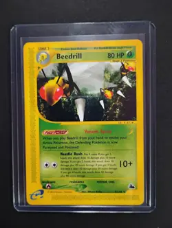 Beedrill 5/144 Skyridge Non-Holo NM Vintage Pokemon Card 2003 - Image 3