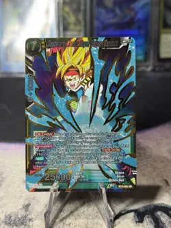 Desperate Warrior Super Saiyan Bardock BT3-84 SR Dragon Ball Super Card Game NM - Image 1