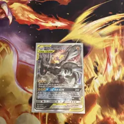 Pokemon Pikachu & Zekrom GX SM168 Black Star Promo Full Art Holo Card - Image 1