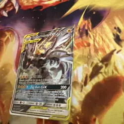 Pokemon Pikachu & Zekrom GX SM168 Black Star Promo Full Art Holo Card - Image 3