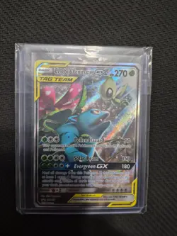 Celebi & Venusaur GX SM167 Sm Holo Near Mint Condition Card - Image 1