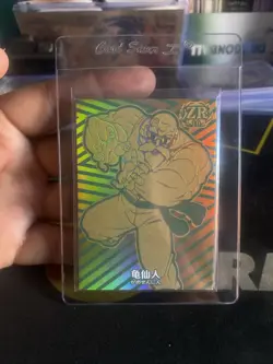 Dragon Ball Z Roshi Holographic Trading Card ZR10 - Image 1
