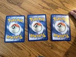 Jumbo Three Card Pokemon Lot, Including Shaman Lugia And Regieleki And A Toe - Image 2