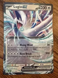 Jumbo Three Card Pokemon Lot, Including Shaman Lugia And Regieleki And A Toe - Image 4