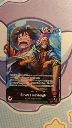 One Piece Card Game - Silvers Rayleigh (Alternate Art) OP12-001 - English - Image 1