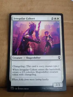 Irregular Cohort - Baldur's Gate CLB - Common - MTG Magic Pack fresh - Image 1