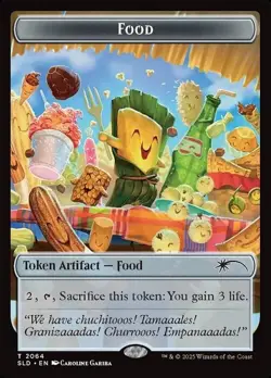 Food Token - Nuestra Magia (2064) - MTG - Secret Lair - NM - Image 1