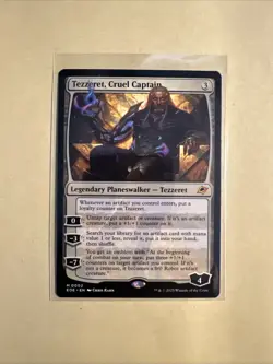 MTG Tezzeret, Cruel Captain EOE 0002 M NM Regular - Image 2