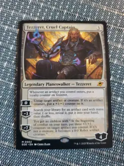 MTG Tezzeret, Cruel Captain EOE 0002 M NM Regular - Image 1