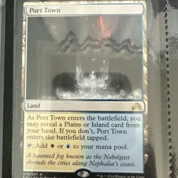 Port Town - NM Rare - MTG Shadows over Innistrad - Magic the Gathering - Image 1