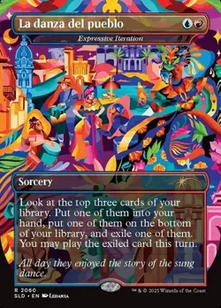 La danza del pueblo - Expressive Iteration - MTG - Secret Lair - NM - Image 1
