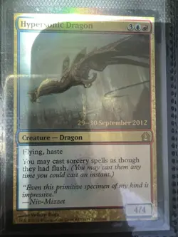 Hypersonic Dragon LP* FOIL PRELEASE Return To Ravnica 170/274 mtg -UnltdCards - Image 1