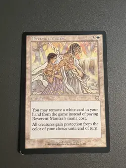 x1 Reverent Mantra x1 MTG Mercadian Masques Magic The Gathering - Image 1