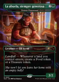 La abuela siempre generosa - Tireless Provisioner - MTG - Secret Lair - NM - Image 1