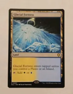 Glacial Fortress MTG BLC 0307 Rare NM - Image 1