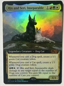 MTG Buy-A-Box Promos Rin and Seri Inseparable #278 NM FOIL - Image 1