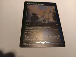 MTG Foil Commander Masters CMM Rejuvenating Springs - Image 1