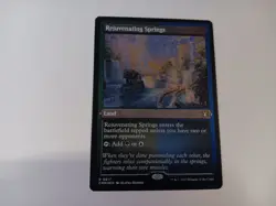 MTG Foil Commander Masters CMM Rejuvenating Springs - Image 2