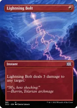MTG Lightning Bolt 2X2 Uncommon Normal #361 - Image 1