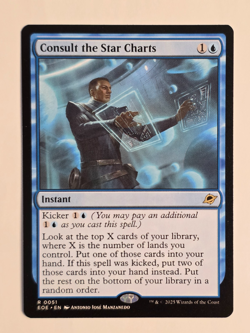 Consult the Star Charts R0051 Regular Non Foil Edge of Eternities MTG NM - Image 1