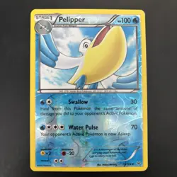 Pelipper 19/108- Roaring Skies - Reverse Holo - LP Pokemon TCG - Image 1