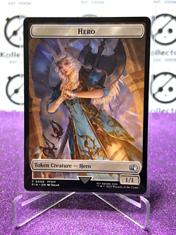 2025 MFG FINAL FANTASY HERO / TREASURE # T 0009 / T 0023 TOKEN NON-FOIL CARD - Image 1