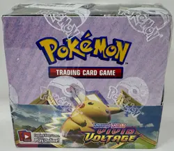 Pokemon TCG Sword and Shield + Vivid Voltage Booster Box NEW Sealed - Image 2