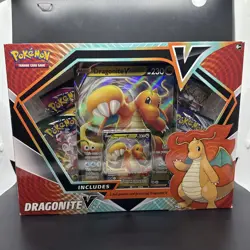 Pokemon TCG Dragonite V Collection Box NEW Sealed - Image 1