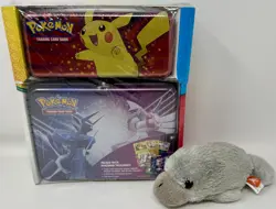 Pokemon TCG Costco Collectors Chest Lunch Box + Pencil Chest NEW Sealed - Image 1