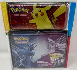 Pokemon TCG Costco Collectors Chest Lunch Box + Pencil Chest NEW Sealed - Image 2